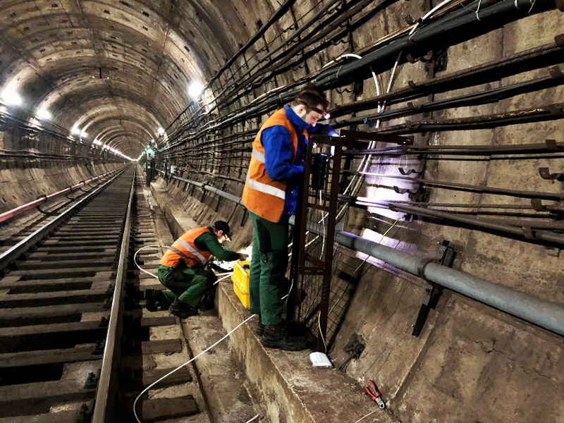 МТС включила связь в перегонах «оранжевой» ветки петербургского метро