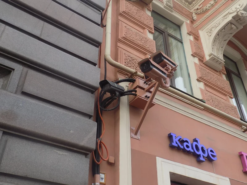 Камеры наблюдения на Невском проспекте