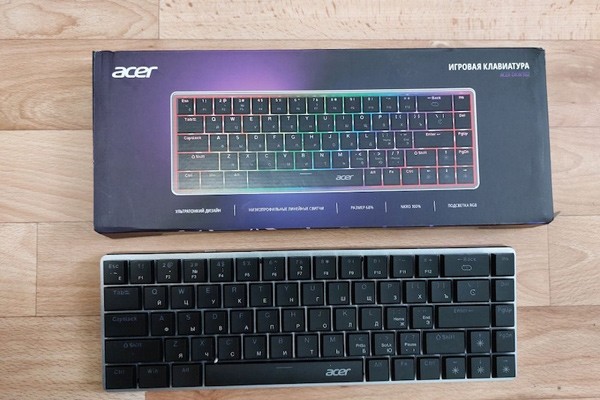 Клавиатура Acer OKW302: компактная, яркая и функциональная