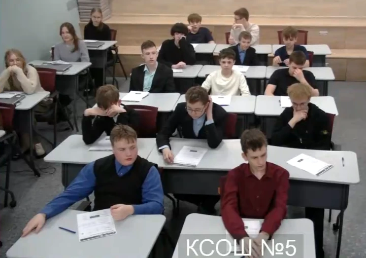 Учащиеся Кингисеппской школы №5