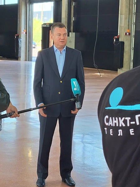 Вице-губернатор Санкт-Петербурга Кирилл Поляков на открытии IndustrialHUB Вице-губернатор Санкт-Петербурга Кирилл Поляков на открытии IndustrialHUB