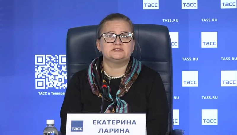 Директор департамента развития массовых коммуникаций и международного сотрудничества Минцифры России Екатерина Ларина Директор департамента развития массовых коммуникаций и международного сотрудничества Минцифры России Екатерина Ларина