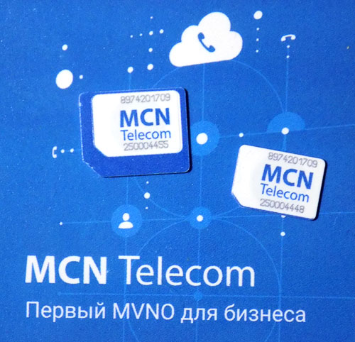 SIM-карты MCN Telecom
